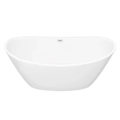 Sofia 1700 X 800mm Modern Double Ended Freestanding Bath -Bathroom Products Store lbt17w n d4