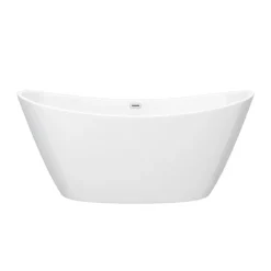 Sofia 1700 X 800mm Modern Double Ended Freestanding Bath -Bathroom Products Store lbt17w n t1