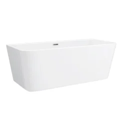 Orion Back To Wall Modern Square Bath (1700 X 735mm) -Bathroom Products Store lbt41wnd1