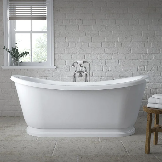 Old London Greenwich 1740 X 800mm Double Ended Slipper Freestanding Bath 3 Old London Greenwich 1740 X 800mm Double Ended Slipper Freestanding Bath
