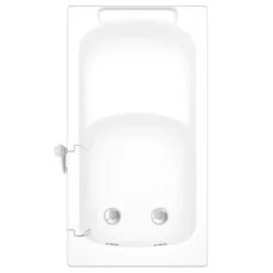 Milton Walk In 1210mm Deep Soak Bath Inc. Front + End Panels -Bathroom Products Store lineabth d1