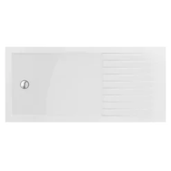 Milton 1700 X 800 Wet Room (1100mm Screen, Support Bar + Tray) -Bathroom Products Store m178wred1