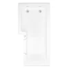 Milton Walk In 1700mm L Shaped Bath Inc. Screen + Panel -Bathroom Products Store marealbth d2