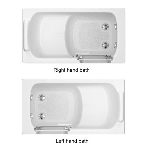 Milton Luxury Walk In 1210mm Easy Access Deep Soak Bath Inc. Front + End Panels 5 Milton Luxury Walk In 1210mm Easy Access Deep Soak Bath Inc. Front + End Panels - Image 3