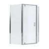 Mira Leap 1200 X 900 Offset Pentagon Pivot Door Shower Enclosure -Bathroom Products Store miralppentl