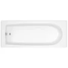 Montreal Round Single Ended Bath With Curtain Rail Bath Screen -Bathroom Products Store montbath d2