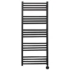 Crosswater MPRO 480 X 1140mm Electric Only Towel Rail - Matt Black 1 Crosswater MPRO 480 X 1140mm Electric Only Towel Rail - Matt Black -Bathroom Products Store mp48x1140mbelec d1