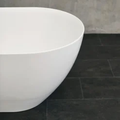 Crosswater MPRO Petite Stone Matt Freestanding Bath (1500 X 800mm) -Bathroom Products Store n1acscw d1