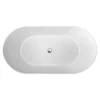Clearwater Formoso Grande 1690 X 800mm ClearStone Matt White Bath -Bathroom Products Store n2acsm d2