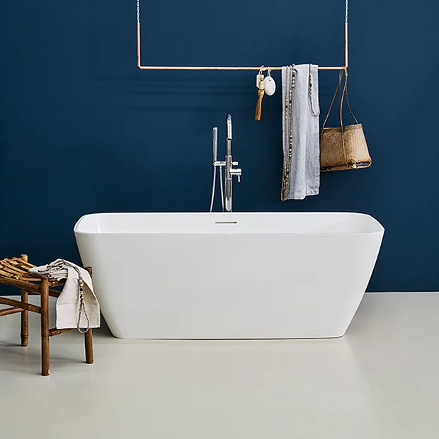 Clearwater Vicenza Piccolo Natural Stone Hand Polished White Bath - 1600 X 750mm 4 Clearwater Vicenza Piccolo Natural Stone Hand Polished White Bath - 1600 X 750mm - Image 2