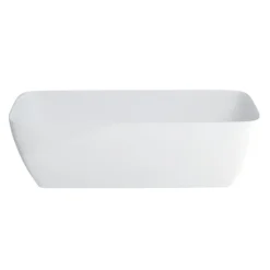 Clearwater Vicenza Natural Stone Hand Polished White Bath - 1800 X 800mm