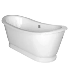 Nuie Alice 1750 Double Ended Roll Top Slipper Bath With Skirt 9 Nuie Alice 1750 Double Ended Roll Top Slipper Bath With Skirt -Bathroom Products Store nfb002detail2