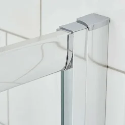 Newark LH 1200 X 800mm Offset Quadrant Enclosure + Slate Effect Tray -Bathroom Products Store nqse128stlh d4