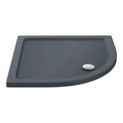 Newark 800 X 800mm Quadrant Shower Enclosure + Slate Effect Tray -Bathroom Products Store nqse8st d1