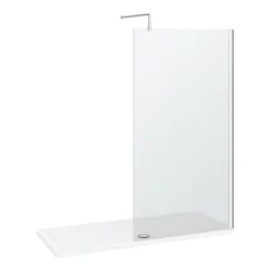 Nova 1700 X 700 Wet Room (1000mm Screen + Tray) -Bathroom Products Store nvpk1 detail1