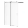 Nova Square Single Ended Bath With Sliding Bath Screen -Bathroom Products Store nvsbs nd3