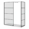 Osaka Matt Black 1700 X 700mm Wet Room (inc. Screen, Side Panel + Tray) 1 Osaka Matt Black 1700 X 700mm Wet Room (inc. Screen, Side Panel + Tray) -Bathroom Products Store osmbwisp177 d1