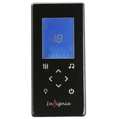 Insignia Platinum 1200 X 800mm Non-Steam Shower Cabin Black Frame