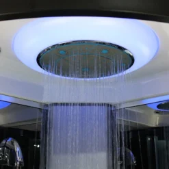 Insignia Premium 1100 X 700mm Shower Cabin Black Frame -Bathroom Products Store pr11obfcg d2