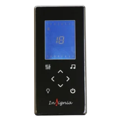 Insignia Premium 1100 X 700mm Shower Cabin Black Frame