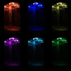 Insignia Premium 1100 X 700mm Shower Cabin Chrome Frame -Bathroom Products Store pr11ocfcg d4