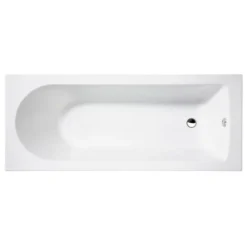 Crosswater Flow Single Ended Bath -Bathroom Products Store r13cw d1