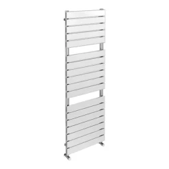 Milan Chrome 1512 X 500mm Flat Panel Heated Towel Rail