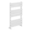 Milan White 840 X 500mm Heated Towel Rail 2 Milan White 840 X 500mm Heated Towel Rail -Bathroom Products Store rad20w detail01