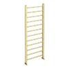 Arezzo 1200 X 500mm Brushed Brass Straight Heated Towel Rail -Bathroom Products Store rdbbt125 d1