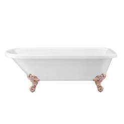 Bromley 1780 Single Ended Roll Top Bath + Rose Gold Leg Set -Bathroom Products Store rgbrom1780b detail2