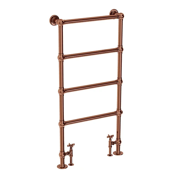 Bloomsbury Copper 598 X 1194mm Floor Mounted Towel Rail 3 Bloomsbury Copper 598 X 1194mm Floor Mounted Towel Rail