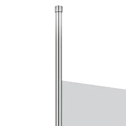 Toronto 8mm Wet Room Screen (Various Sizes) + 2 Ceiling Poles