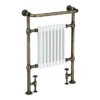 Chatsworth Savoy Old English Brass Traditional Heated Towel Rail Radiator -Bathroom Products Store tr9oeb d1