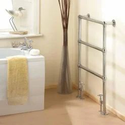 Hudson Reed Traditional Countess Heated Towel Rail - Chrome