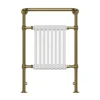 Chatsworth Savoy Brushed Gold Traditional Heated Towel Rail Radiator -Bathroom Products Store trd01vg d1