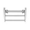Brooklyn Modern 350 X 500mm Chrome Heated Towel Rail Shelf -Bathroom Products Store und22d3