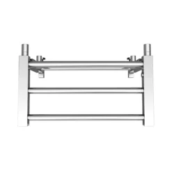 Brooklyn Modern 350 X 500mm Chrome Heated Towel Rail Shelf