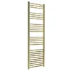 Venice Giro Heated Towel Rail - Brushed Brass (1600 X 500mm) 2 Venice Giro Heated Towel Rail - Brushed Brass (1600 X 500mm) -Bathroom Products Store vgtr165bb l