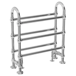Chatsworth Traditional 778 X 683mm Chrome Freestanding Towel Rail