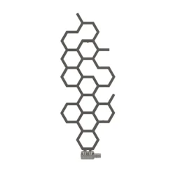 Terma Hex H1220 X W486mm Sparkling Grey Designer Radiator -Bathroom Products Store wgh2x122048 krgyzx d3