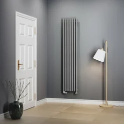 Terma Rolo Room H1800 X W370mm Salt & Pepper Designer Radiator