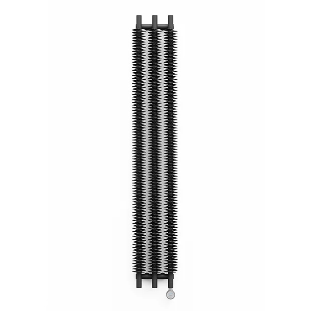 Terma Ribbon V E H1800 X W290mm Metallic Grey Electric Only Radiator With MOA Blue Element 6 Terma Ribbon V E H1800 X W290mm Metallic Grey Electric Only Radiator With MOA Blue Element - Image 4