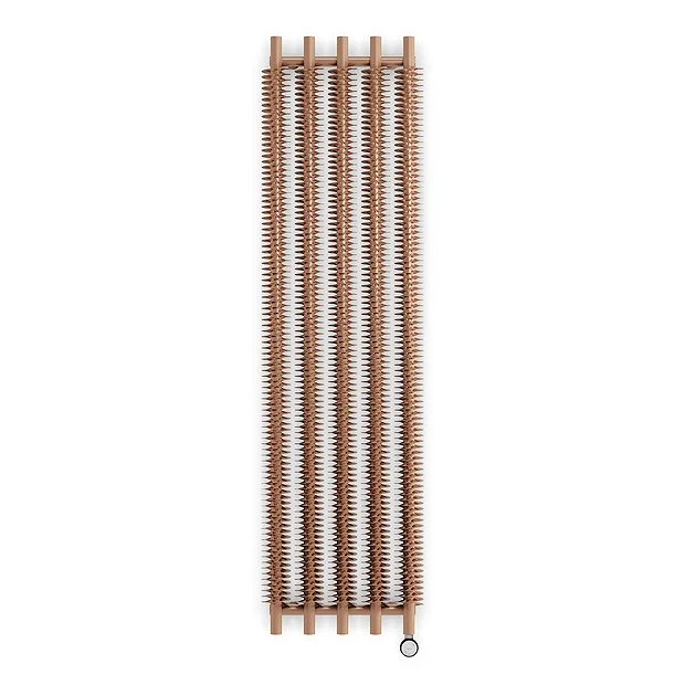 Terma Ribbon V E H1800 X W490mm Bright Copper Electric Only Radiator With MOA Blue Element 7 Terma Ribbon V E H1800 X W490mm Bright Copper Electric Only Radiator With MOA Blue Element - Image 5