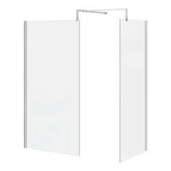 1600 X 900 Wet Room Enclosure Pack - Chrome 8 1600 X 900 Wet Room Enclosure Pack - Chrome -Bathroom Products Store wrp169e d1