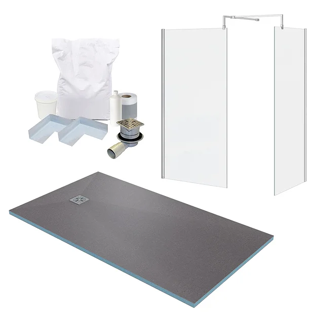 1600 X 900 Wet Room Enclosure Pack - Chrome 4 1600 X 900 Wet Room Enclosure Pack - Chrome - Image 2